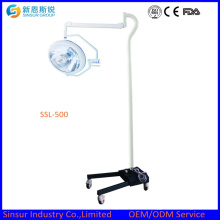 China Supply Coût Hospital Stand Shadowless Operating Room Lamp